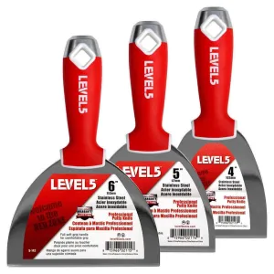 Level 5 Stainless Steel Joint Knife Set with Soft Grip Handles 5-620