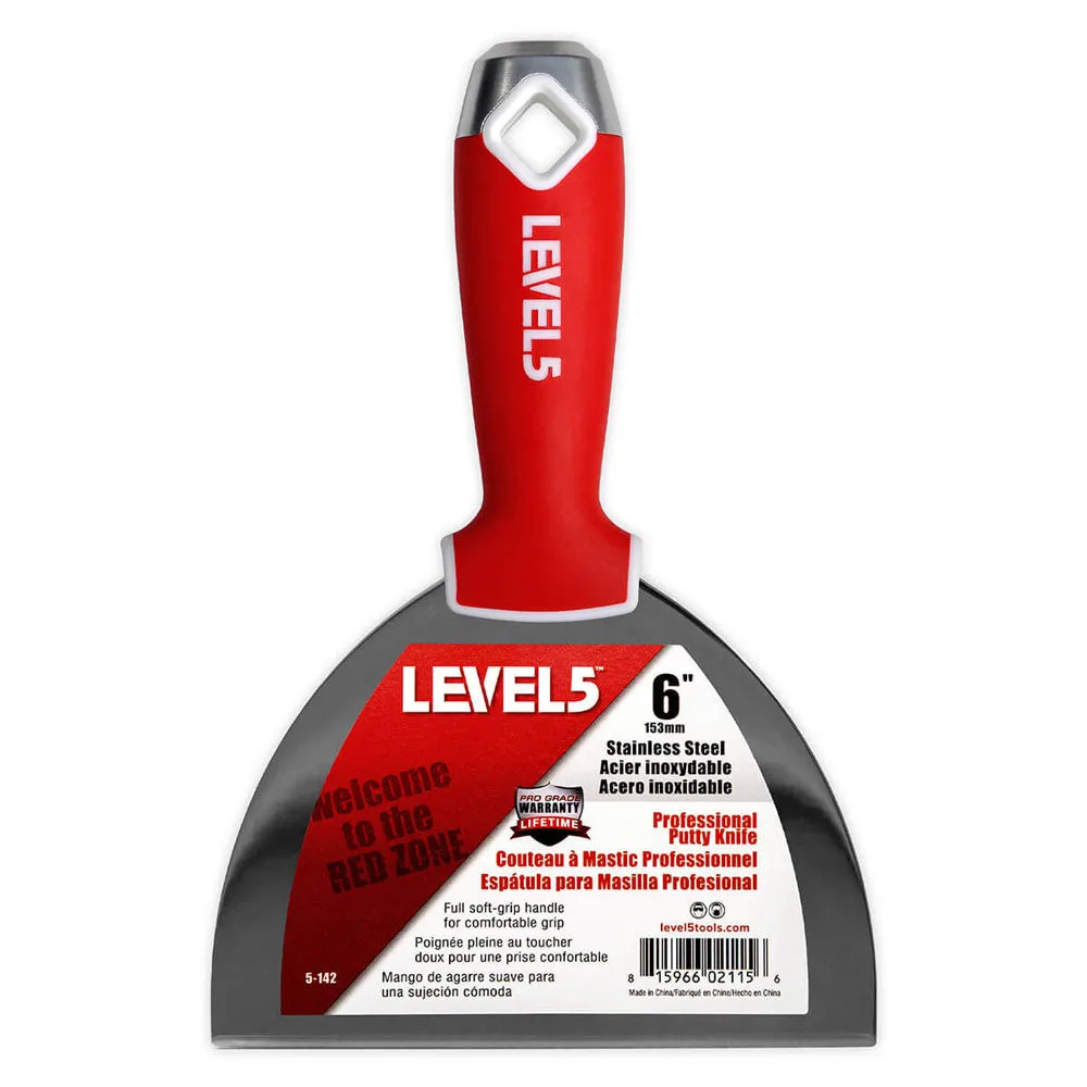 Level 5 Stainless Steel Joint Knife Set with Soft Grip Handles 5-620