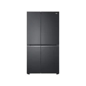 Lg 674L Matte Black side by side Fridge GC-B257SQYL