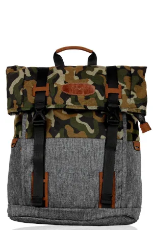 Lightweight Camo Laptop Travel Backpack