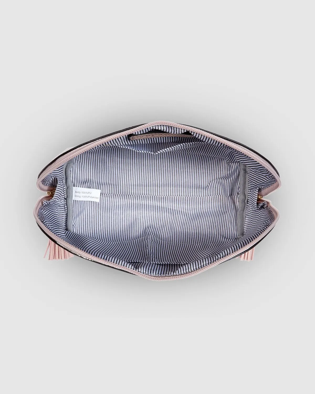 LOUENHIDE Audrey Makeup Case - Metallic Nude