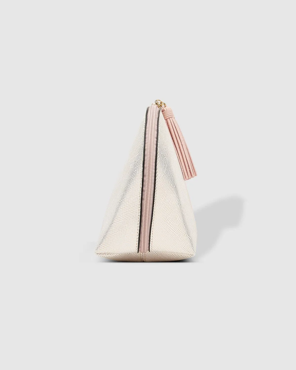 LOUENHIDE Audrey Makeup Case - Metallic Nude