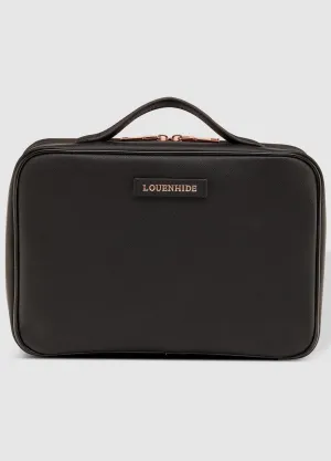 LOUENHIDE Georgie Fifi Cosmetic Case - Black Large