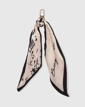 LOUENHIDE Kiki Bag Scarf - Black