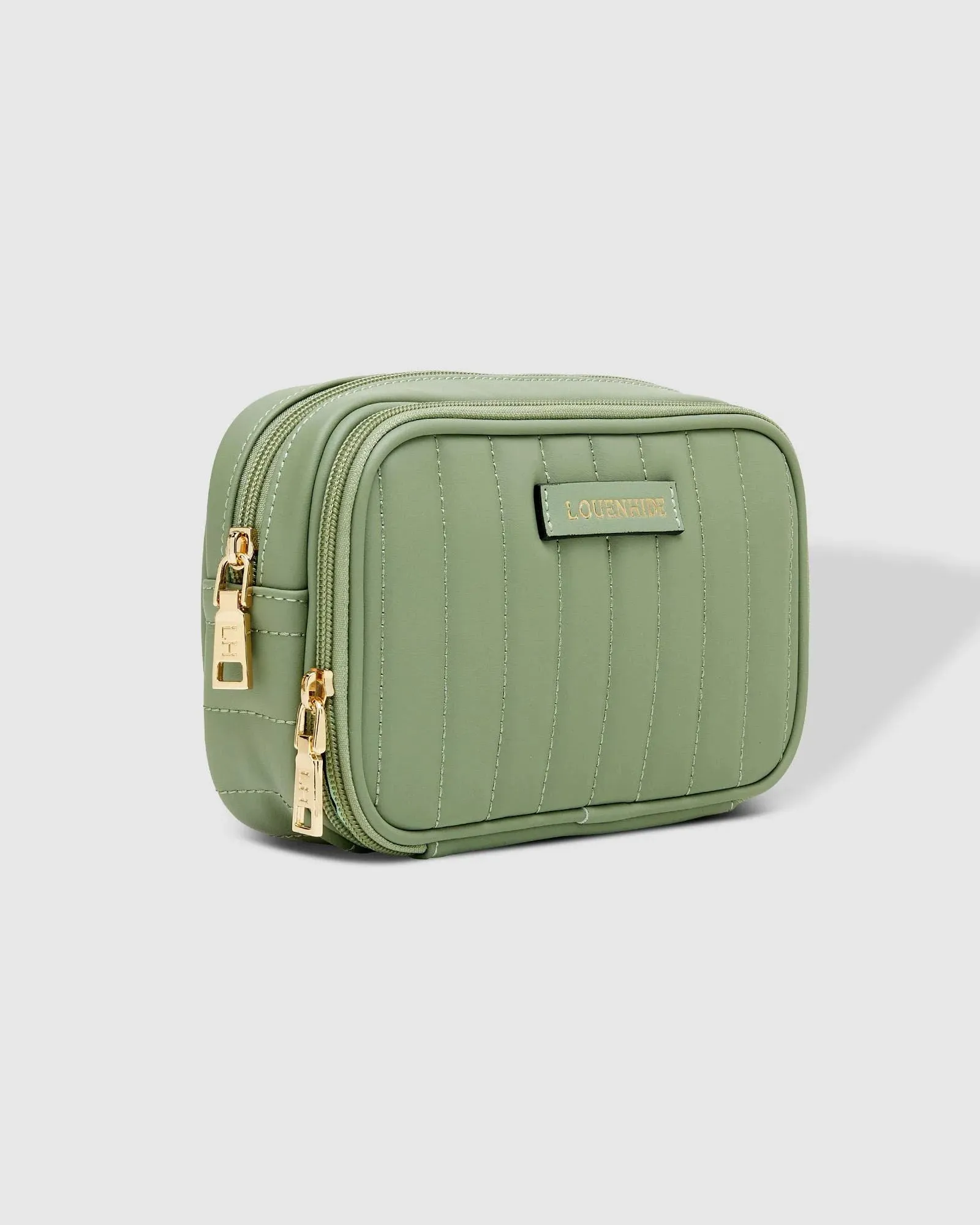 LOUENHIDE Maggie Rosie Cosmetic Bag Set - Sage Green