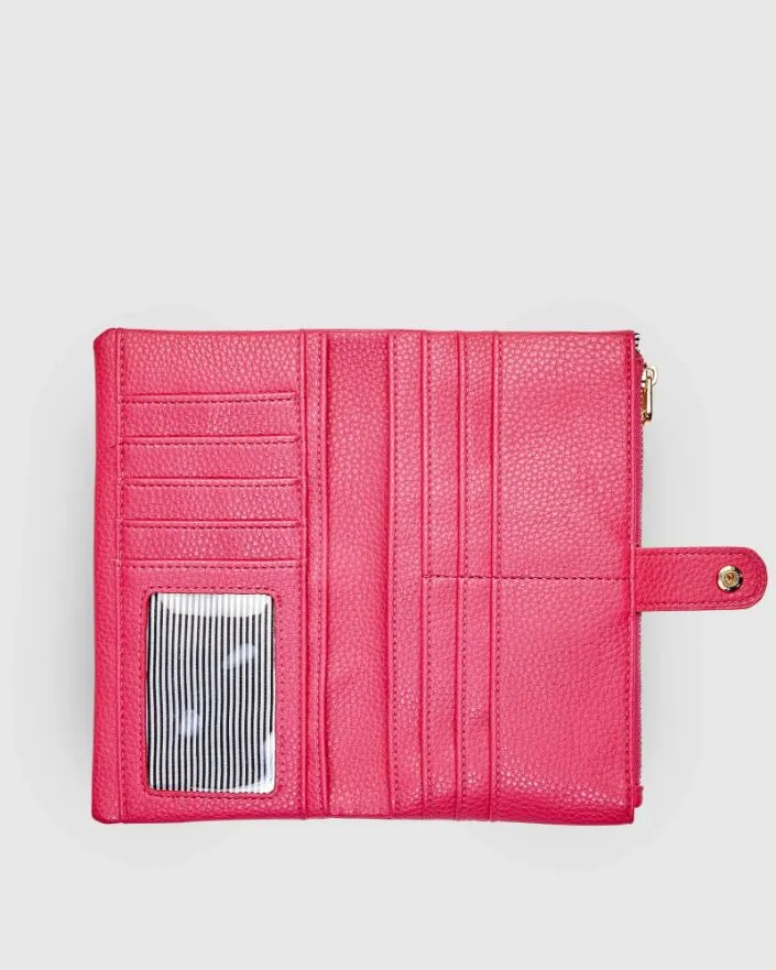 LOUENHIDE Stella Wallet - Fuschia