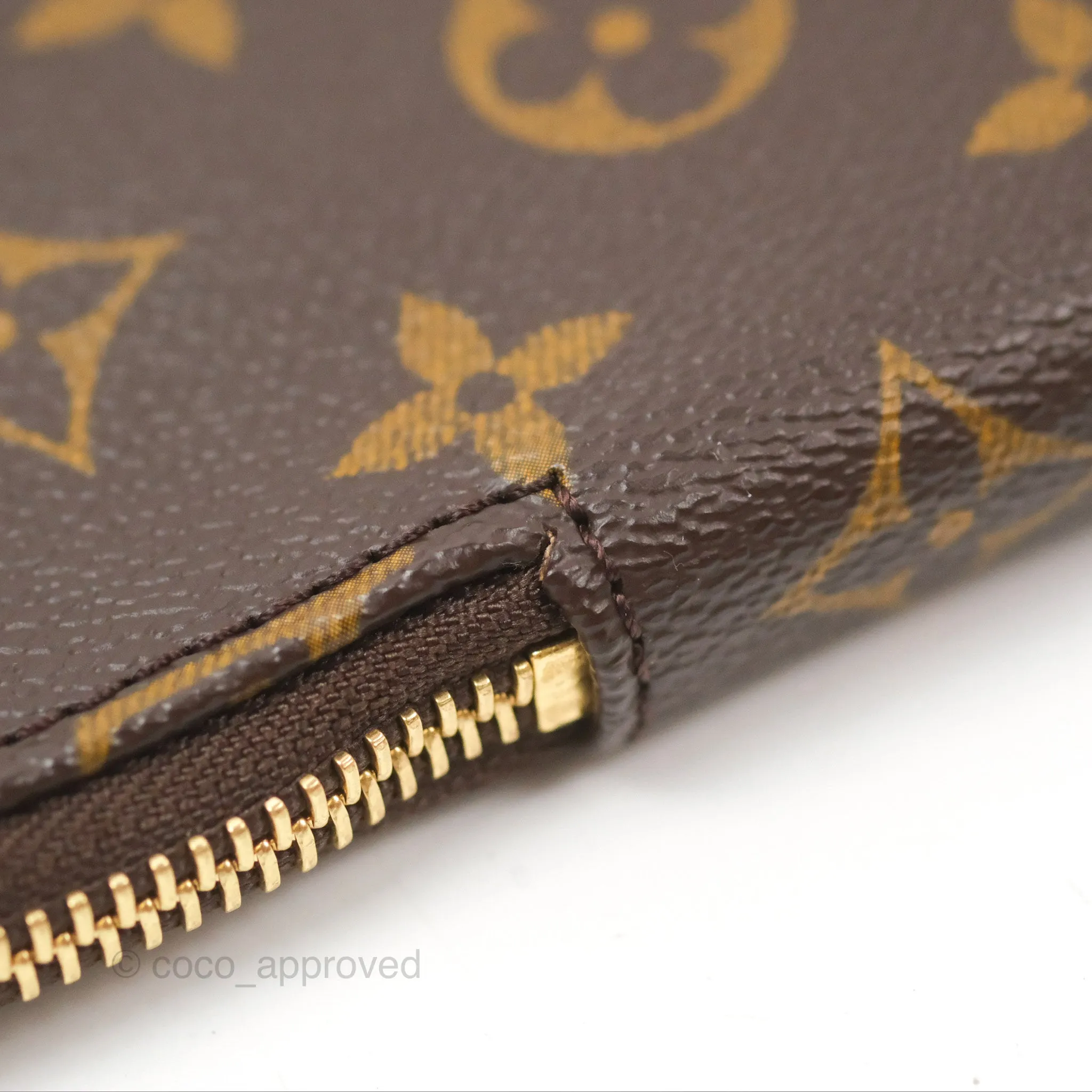 Louis Vuitton Poche Document Clutch Monogram