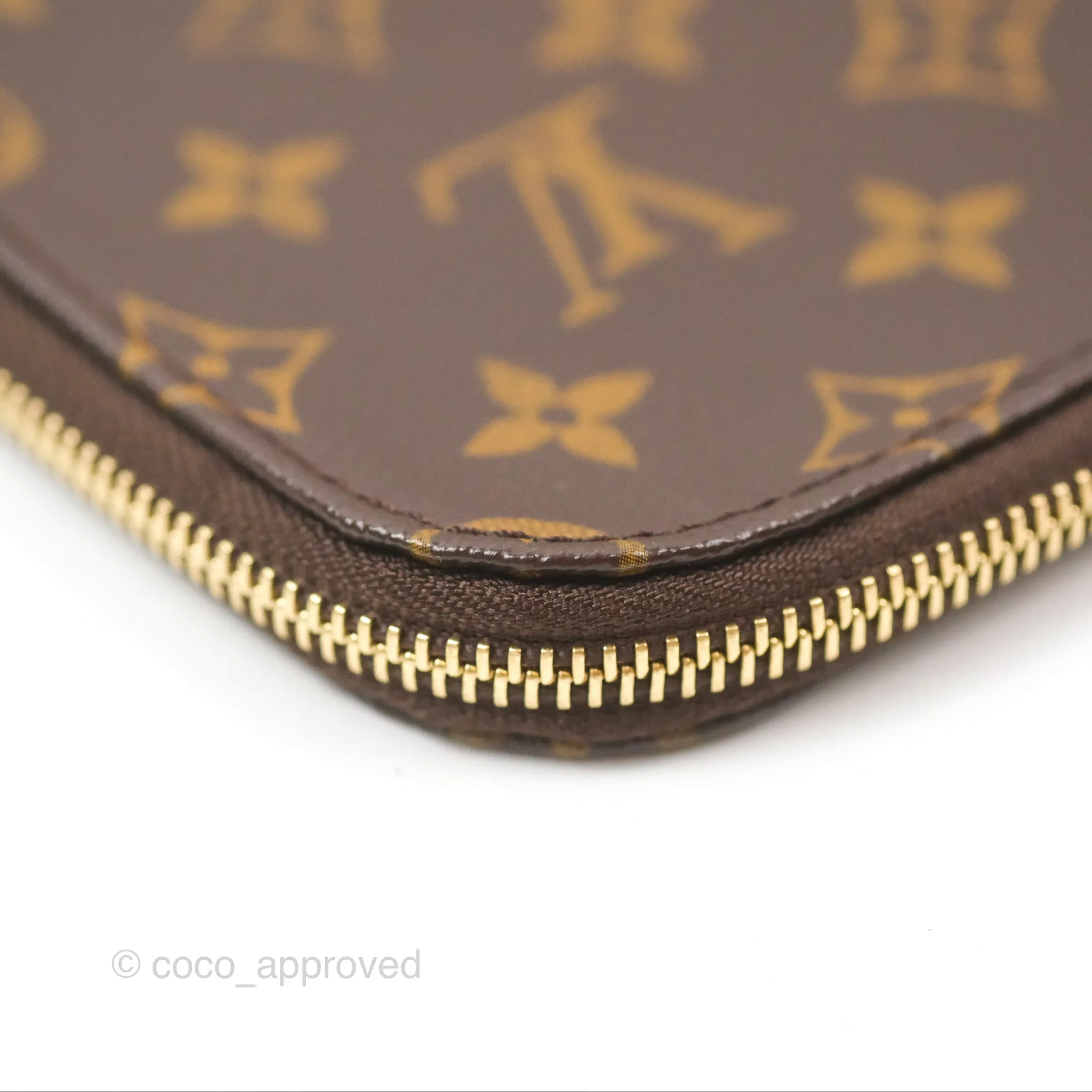 Louis Vuitton Poche Document Clutch Monogram