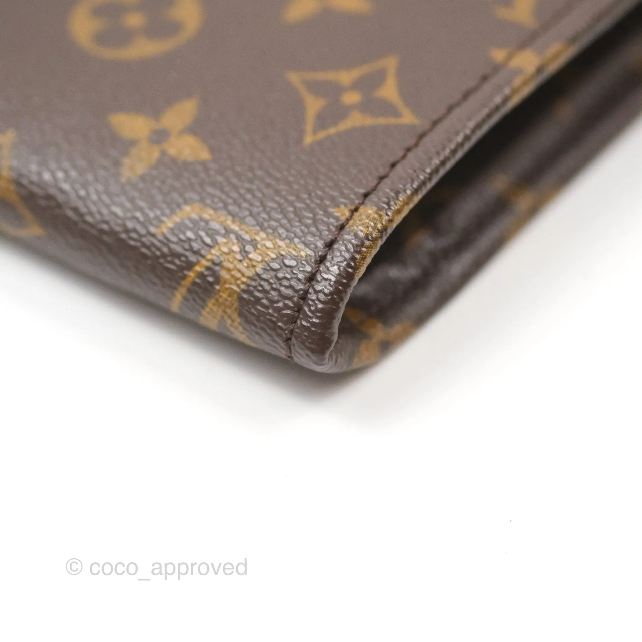 Louis Vuitton Poche Document Clutch Monogram