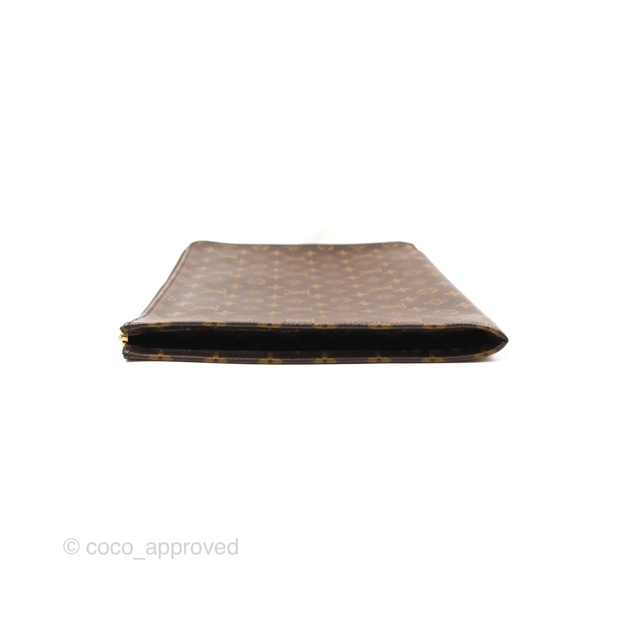 Louis Vuitton Poche Document Clutch Monogram