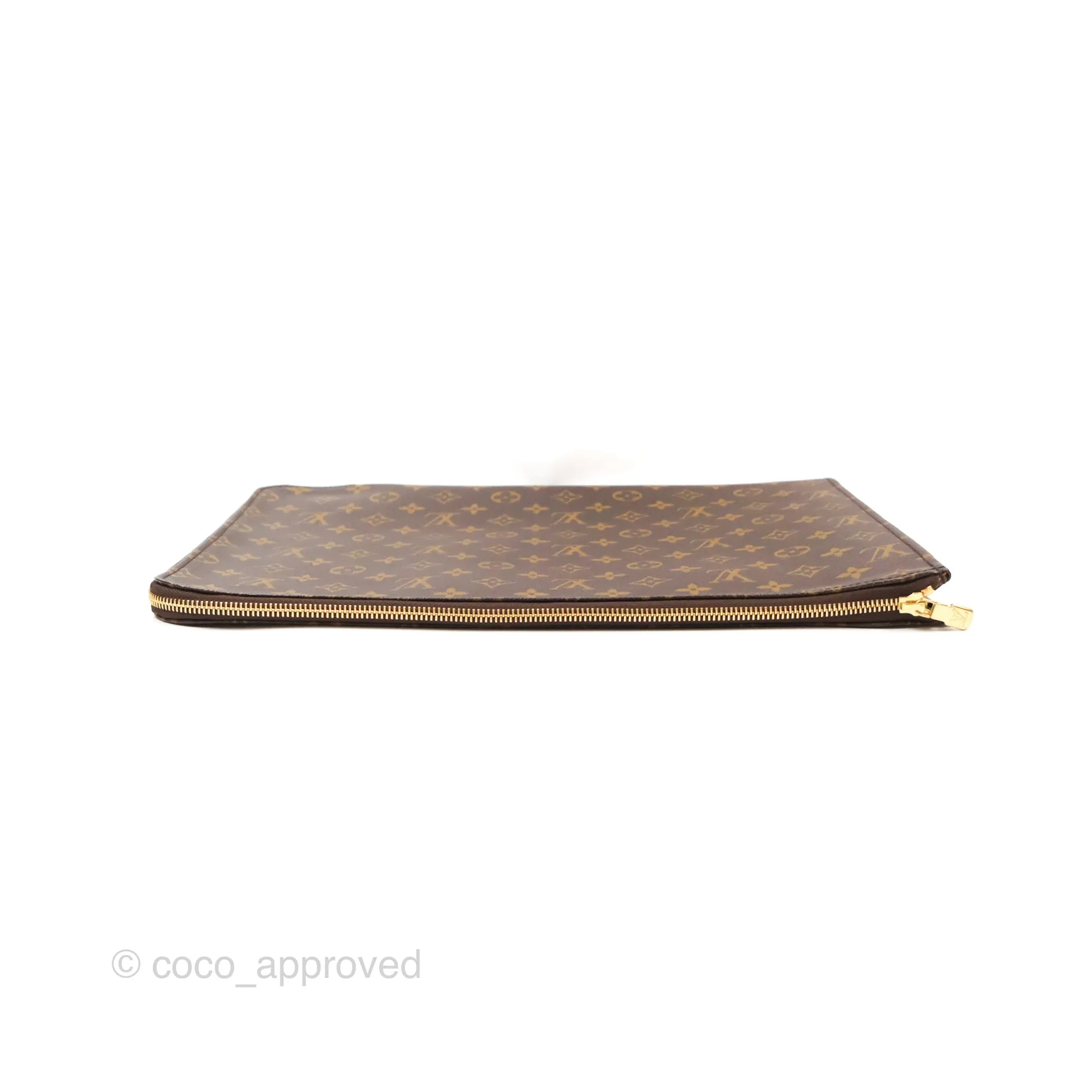 Louis Vuitton Poche Document Clutch Monogram