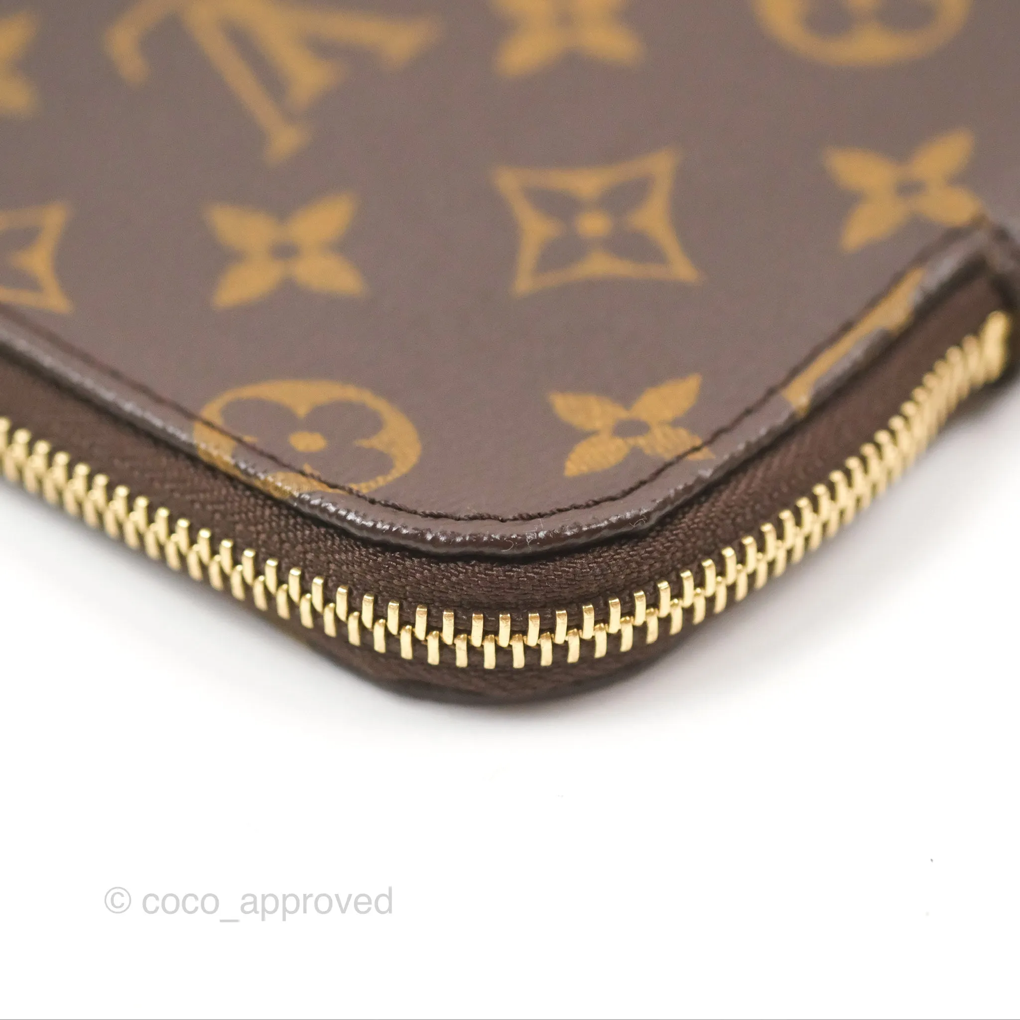 Louis Vuitton Poche Document Clutch Monogram