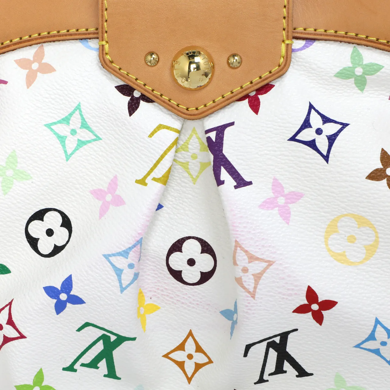 Louis Vuitton White  Multicolor Ursula