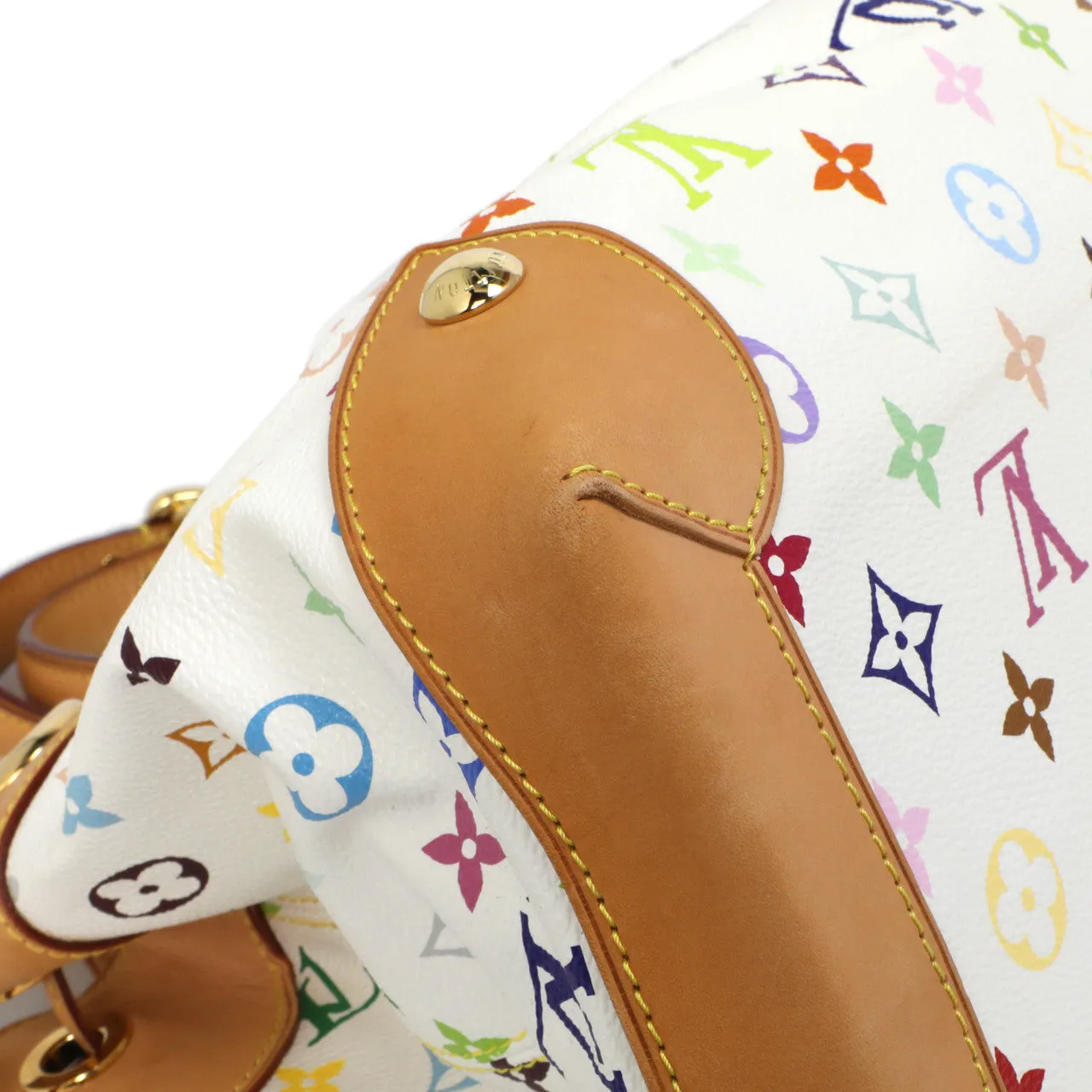 Louis Vuitton White  Multicolor Ursula