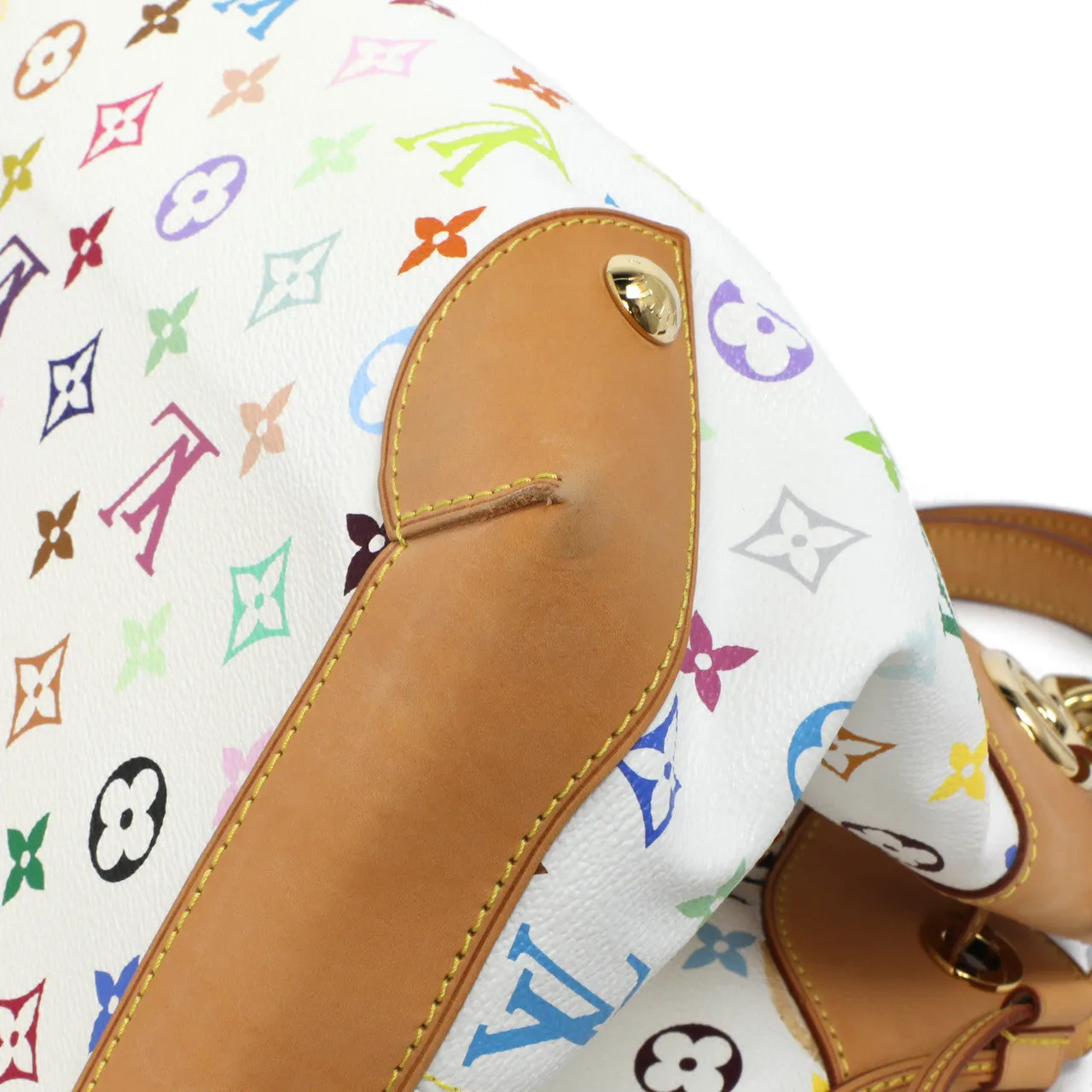 Louis Vuitton White  Multicolor Ursula