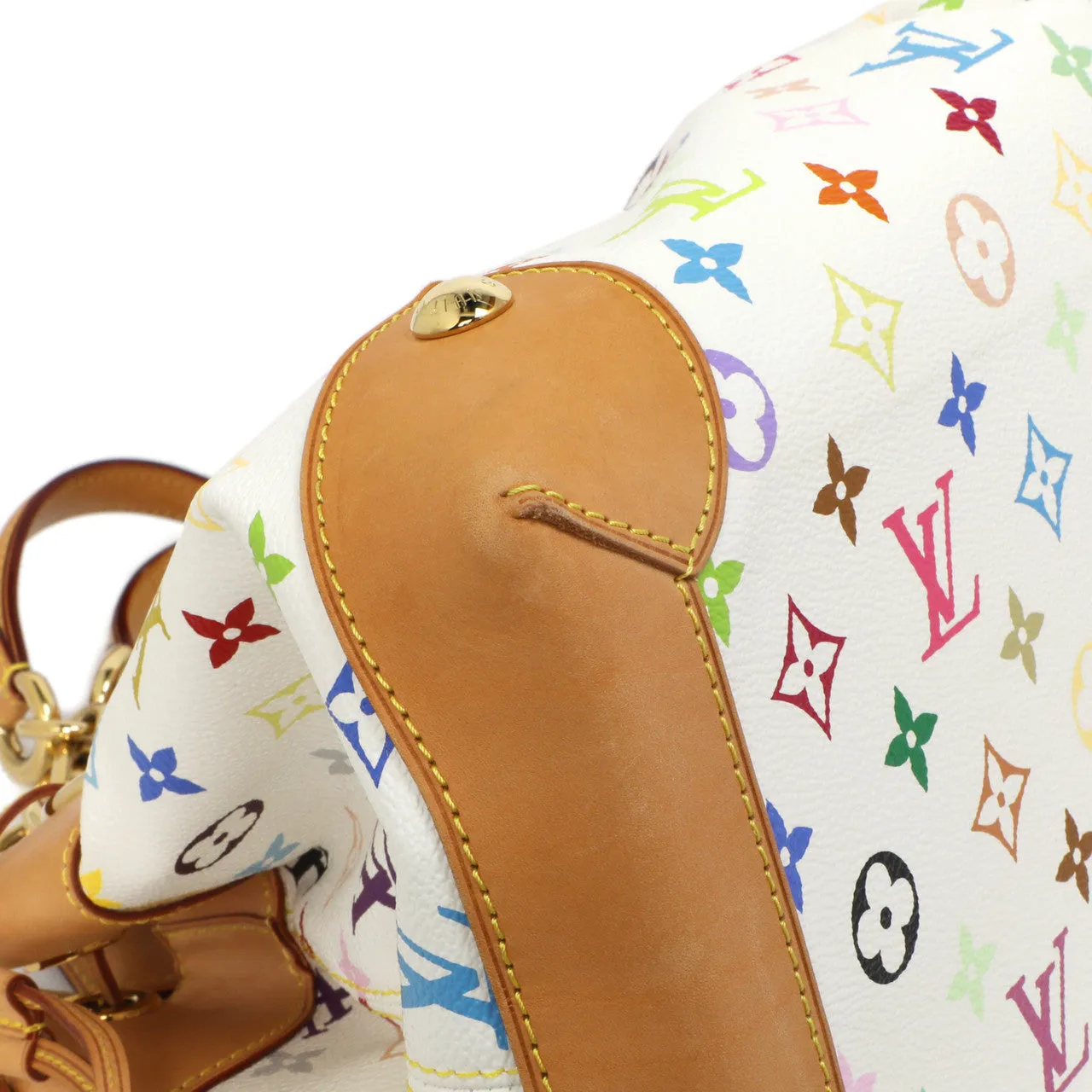 Louis Vuitton White  Multicolor Ursula