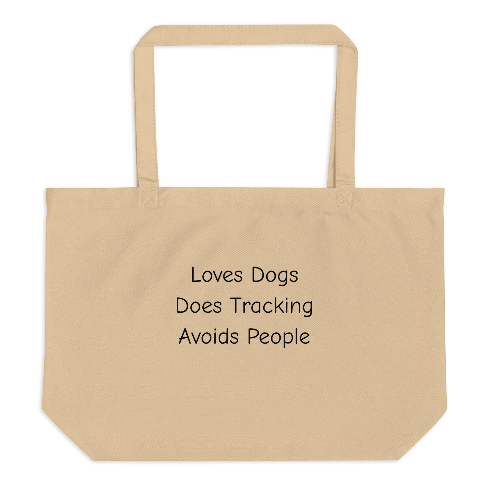 Loves Dogs, Does Tracking X-Large Tote/ Shopping Bags