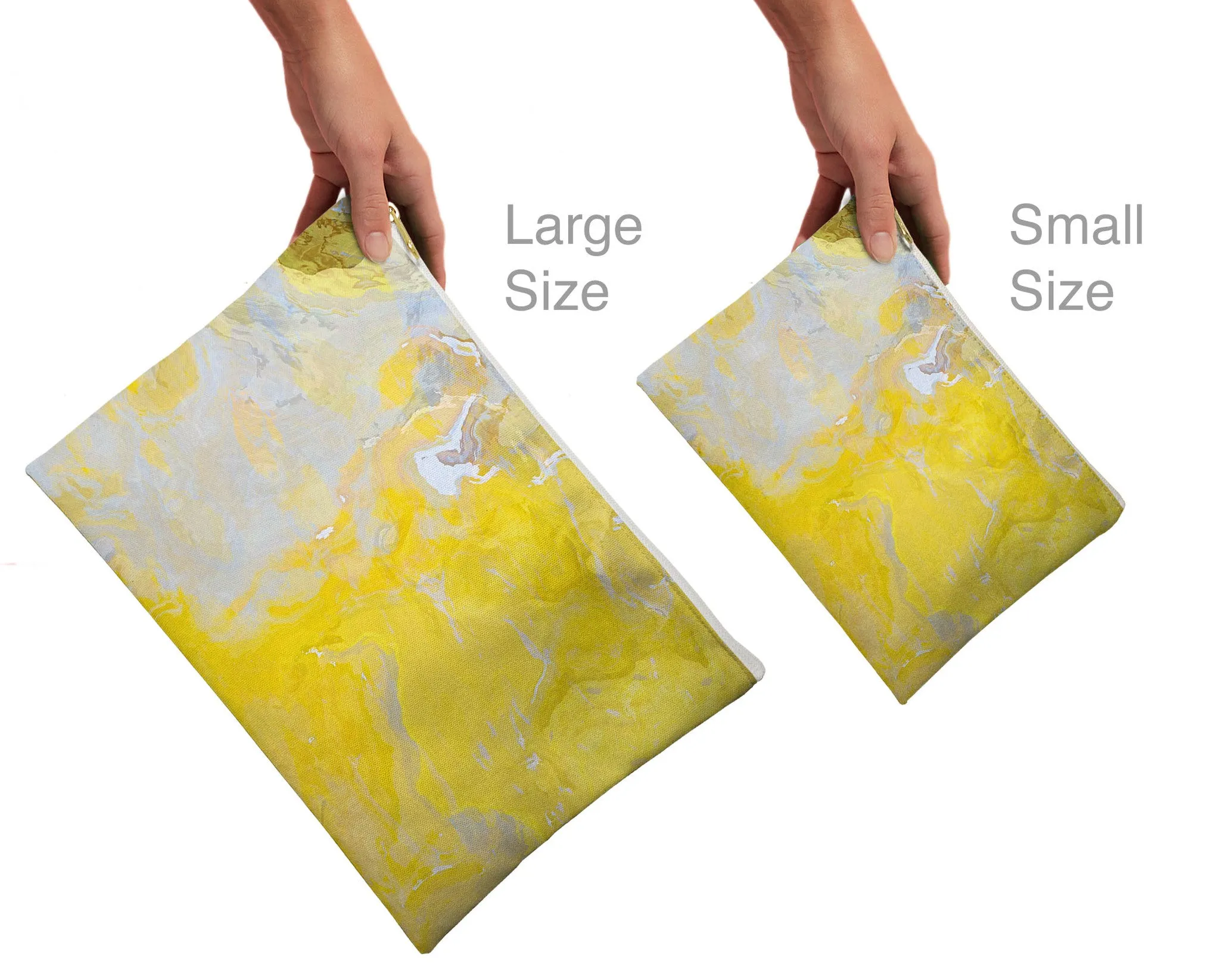 Makeup Bag, Mellow Yellow