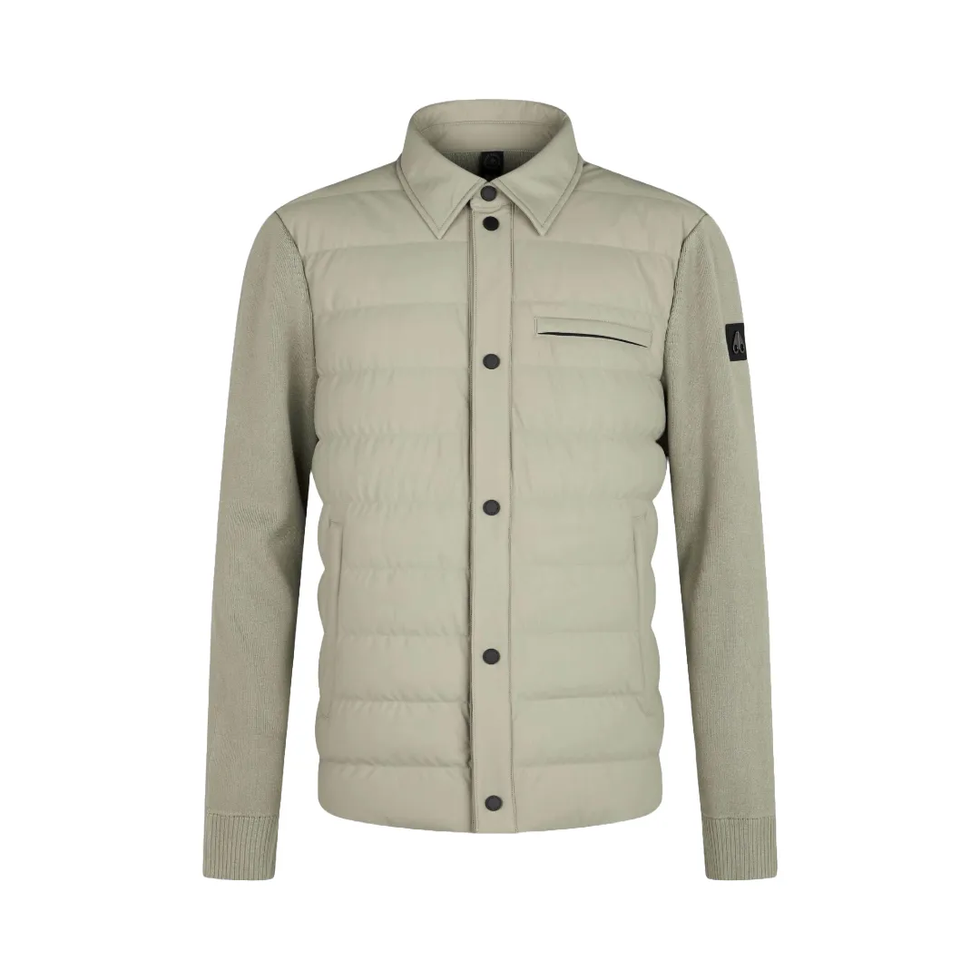 MARBLE HYBRID SHIRT JACKET SAGE