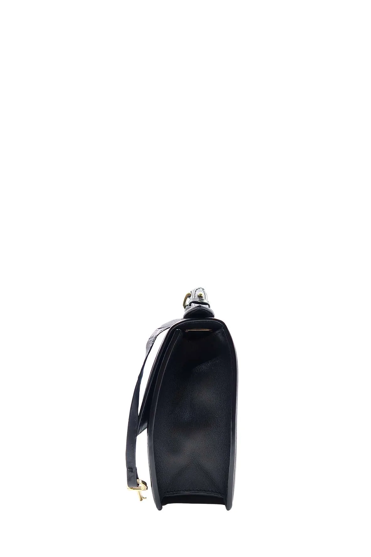 Medium Aileen Shoulder Bag with Blue Stripes Blue