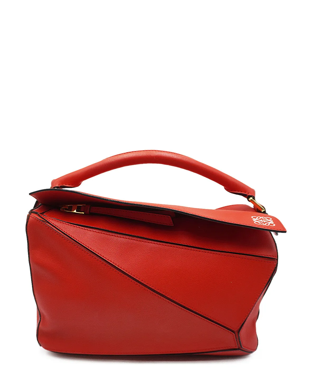 Medium Puzzle Bag Red