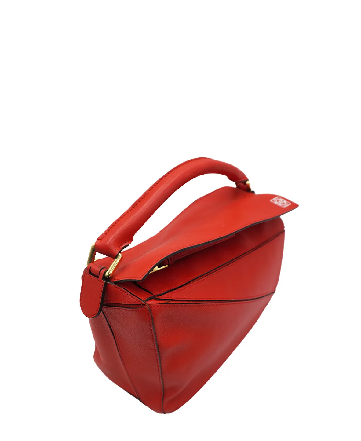 Medium Puzzle Bag Red