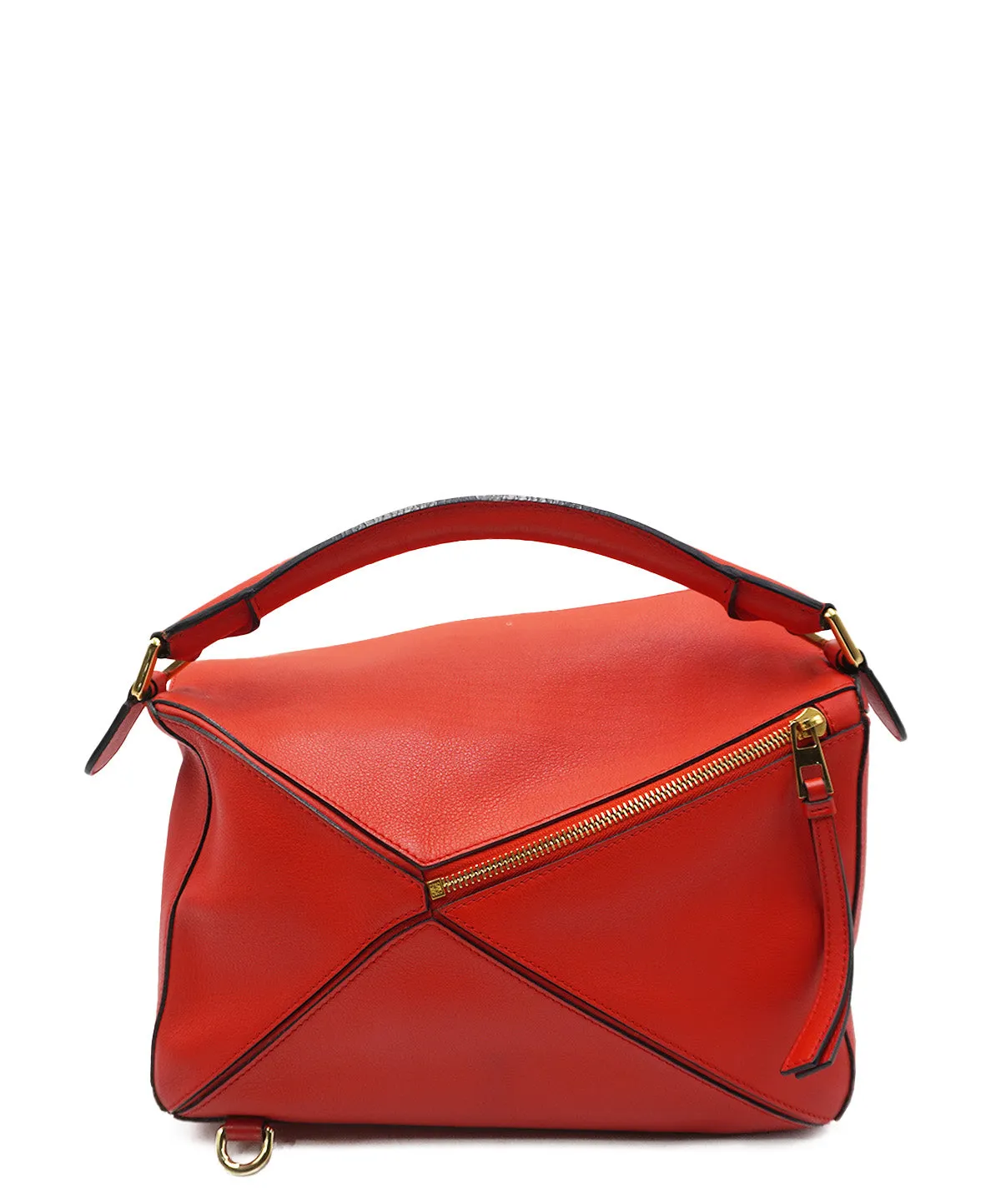 Medium Puzzle Bag Red