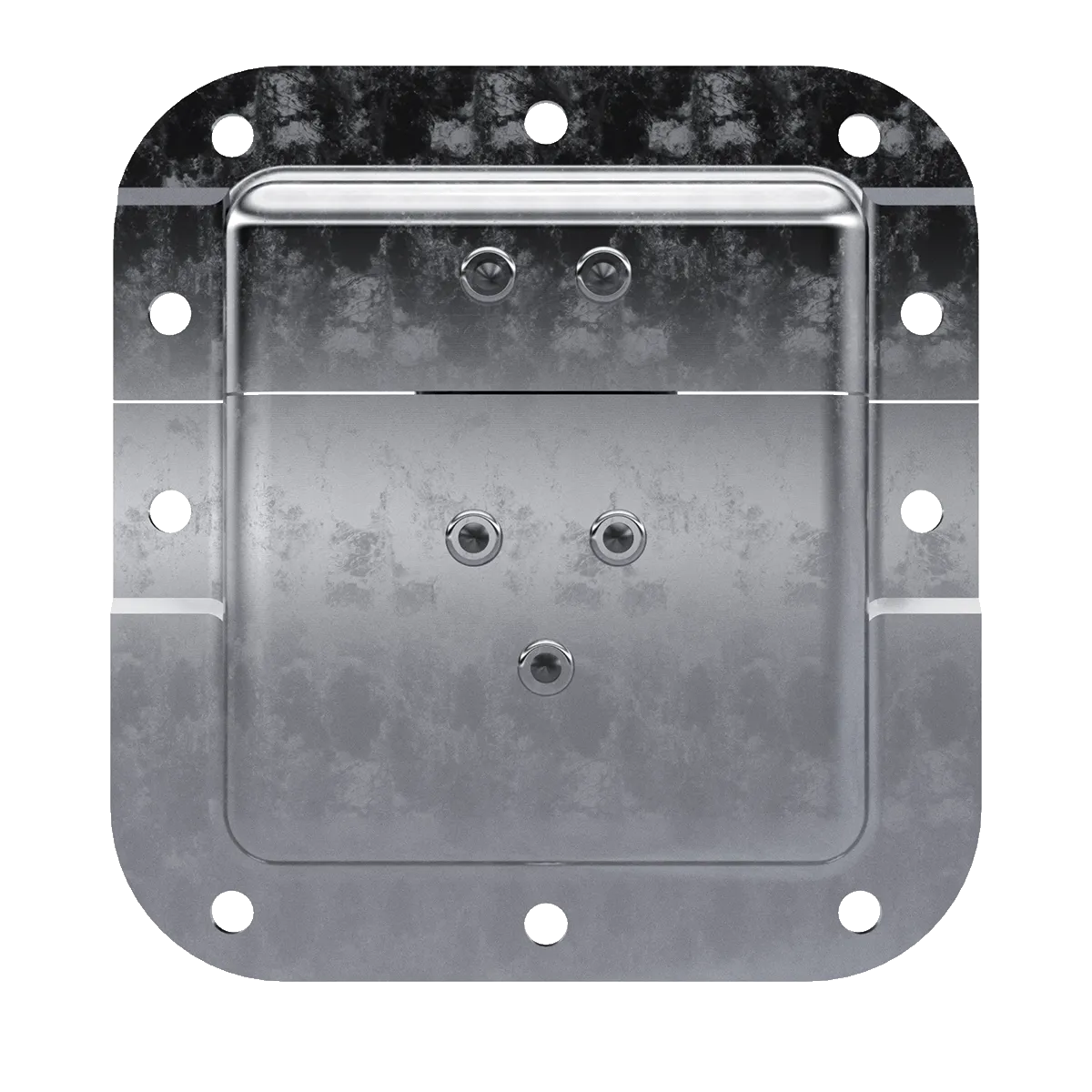 Medium Recessed Twist Catch with 7/8" Offset