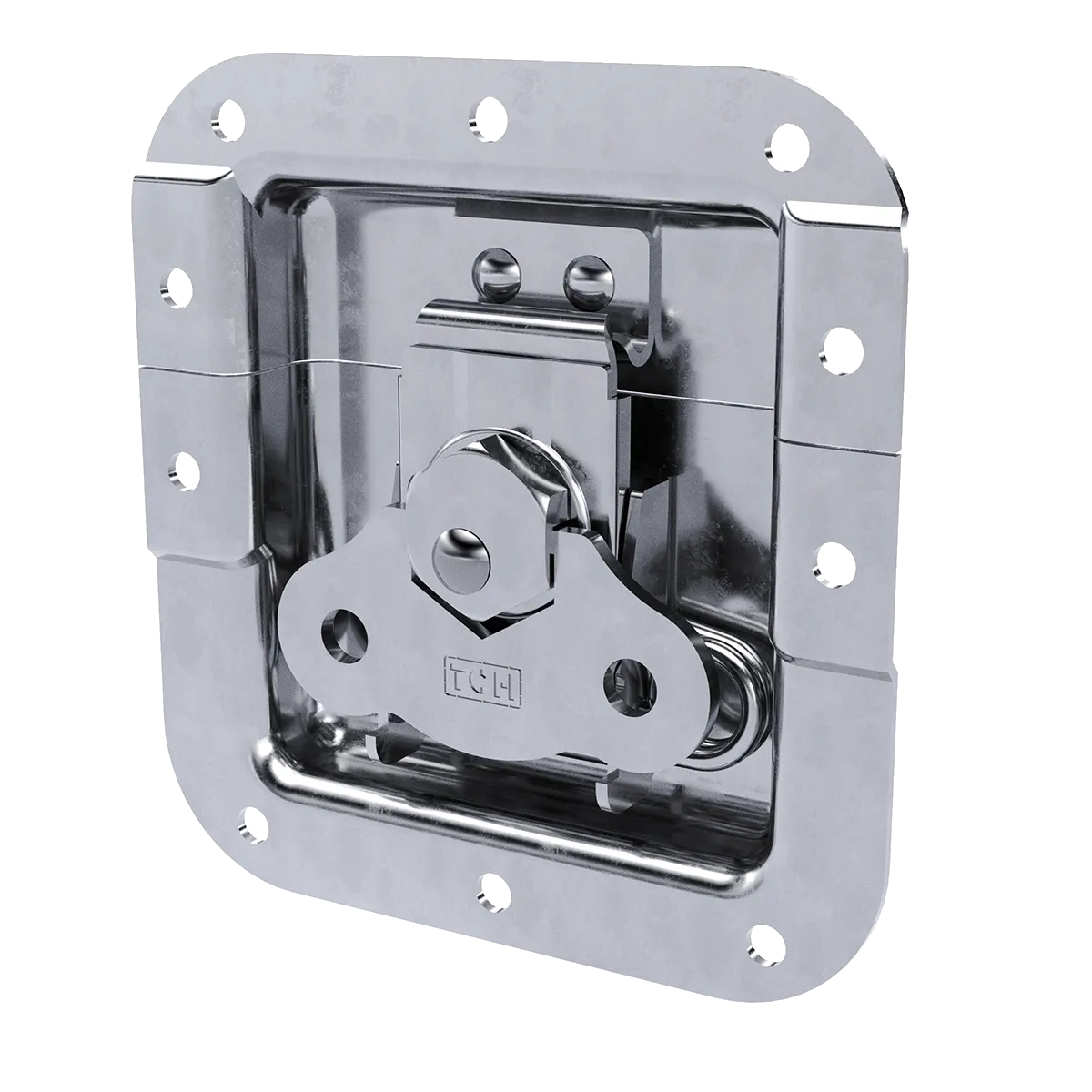 Medium Recessed Twist Catch with 7/8" Offset