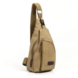 Men's Compact Crossbody Sling Bag | Multiple Compartments