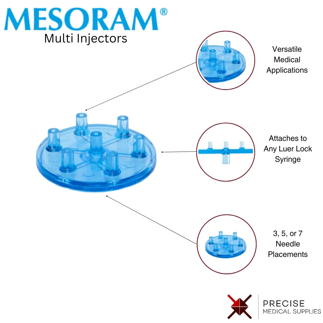 Mesoram® Mesotherapy Multi Injector Plates Without Needles - Box of 50
