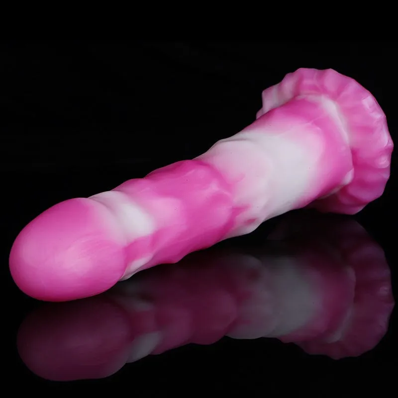 MRIMIN Soft Silicone Cream Cake Dildo Sex Toy & Bachelor and Hen Party Accessories