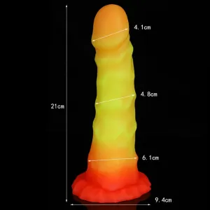 MRIMIN Soft Silicone Cream Cake Dildo Sex Toy & Bachelor and Hen Party Accessories