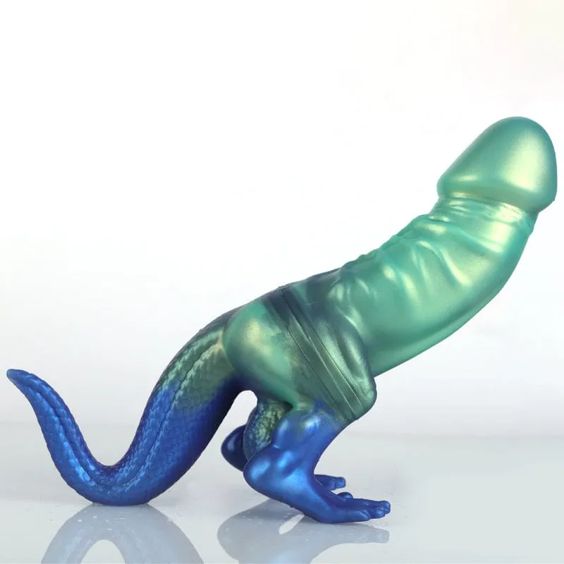 MRIMIN Soft Silicone Dino dick Dinosaur Dildo Headed Dinosaur Sex Toy & Bachelor and Hen Party Accessories