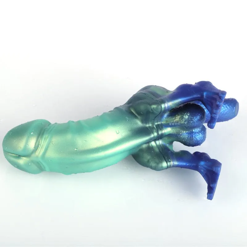 MRIMIN Soft Silicone Dino dick Dinosaur Dildo Headed Dinosaur Sex Toy & Bachelor and Hen Party Accessories