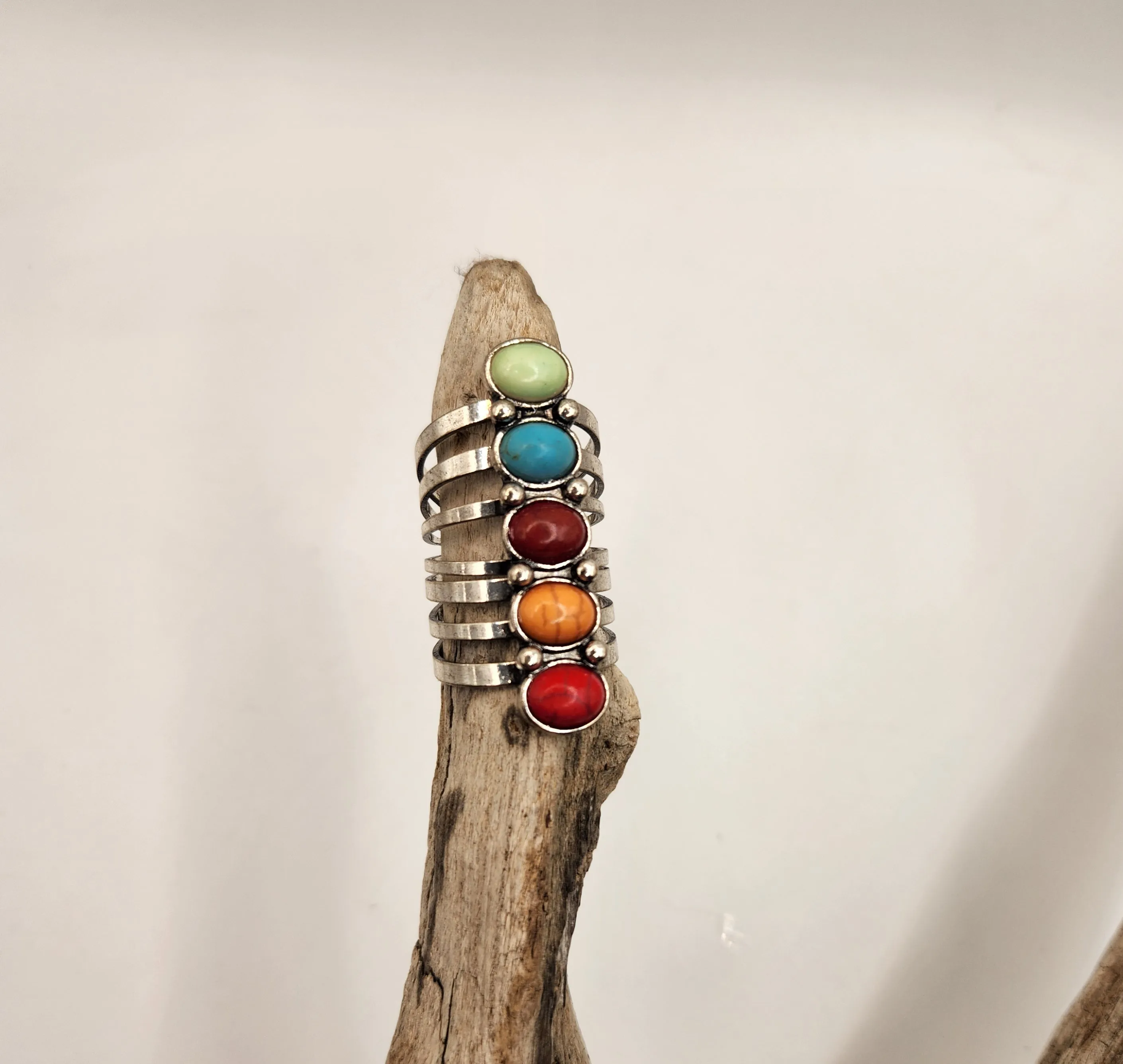 Multi Bar Ring Color  Ring