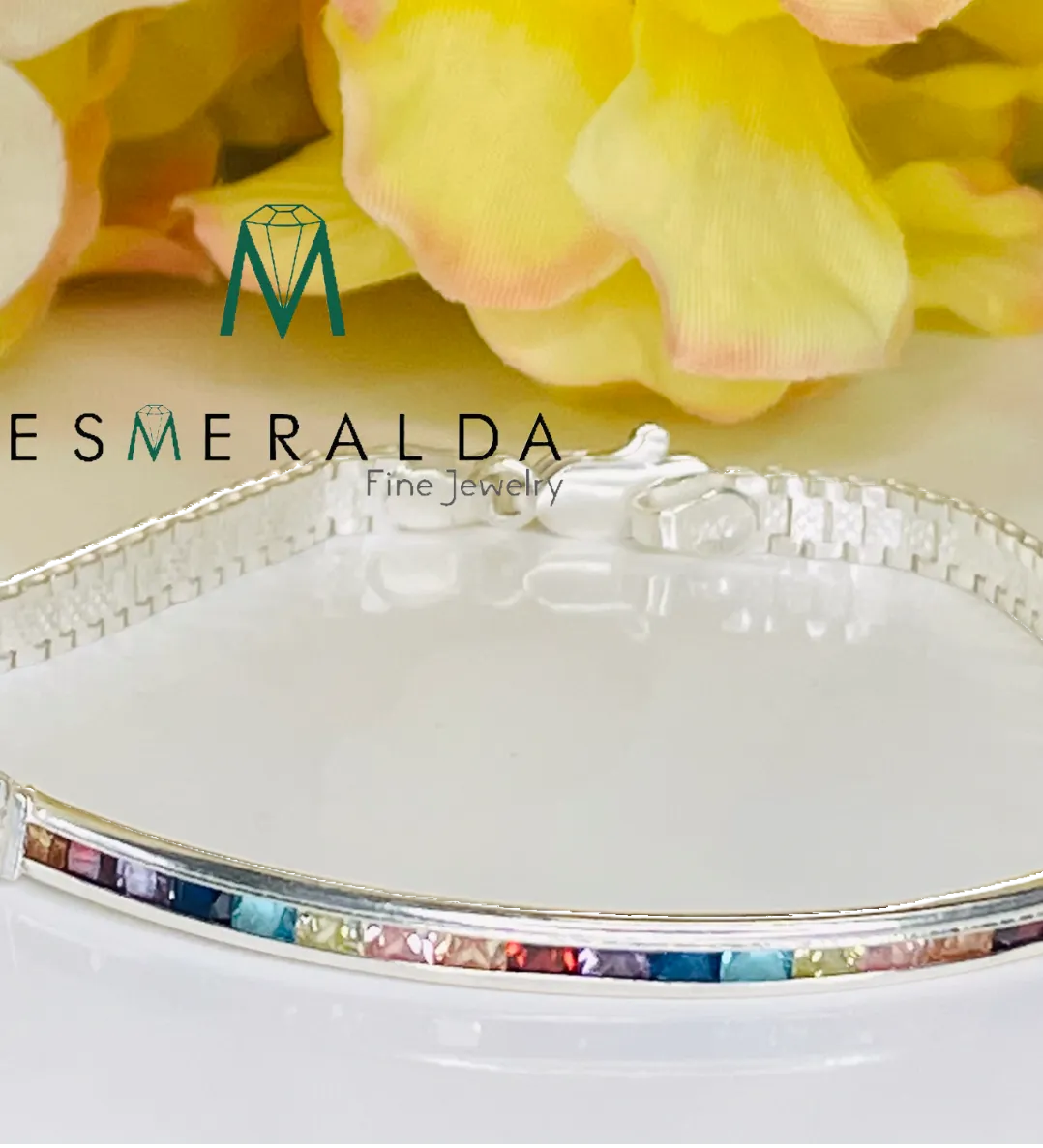 MulticolorSilver Bracelet