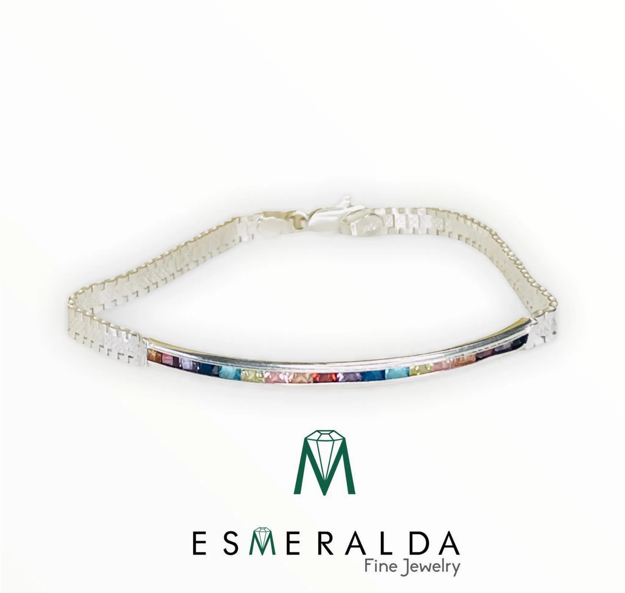 MulticolorSilver Bracelet