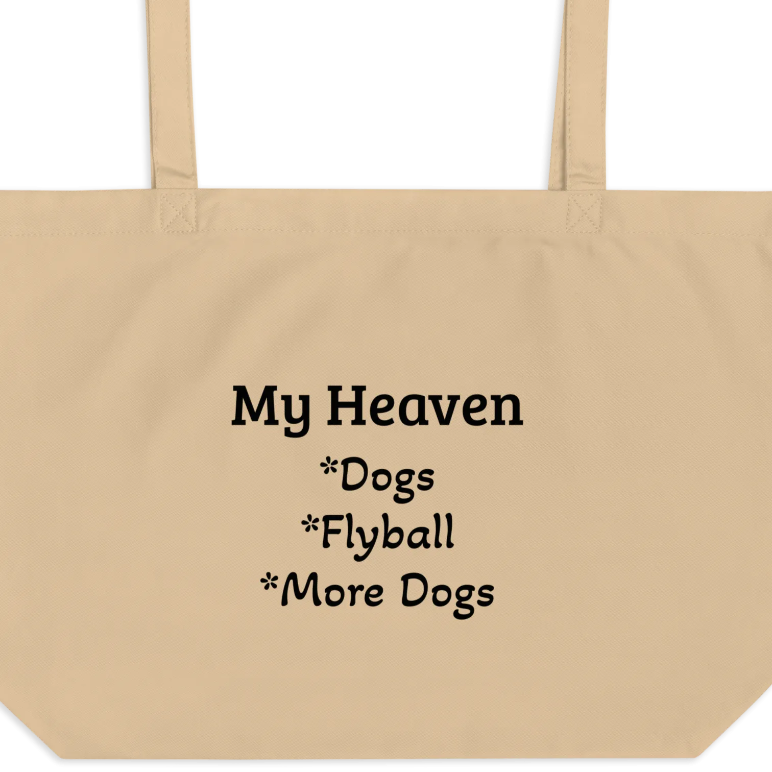 My Heaven Flyball X-Large Tote/ Shopping Bags