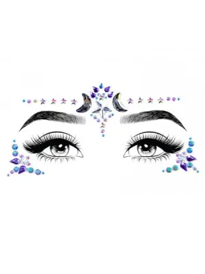 Mystic Adhesive Jewels Sticker - Multi