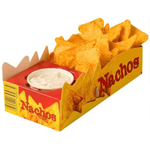 Nacho Trays - Cardboard 2 Compartments 250 Per Box