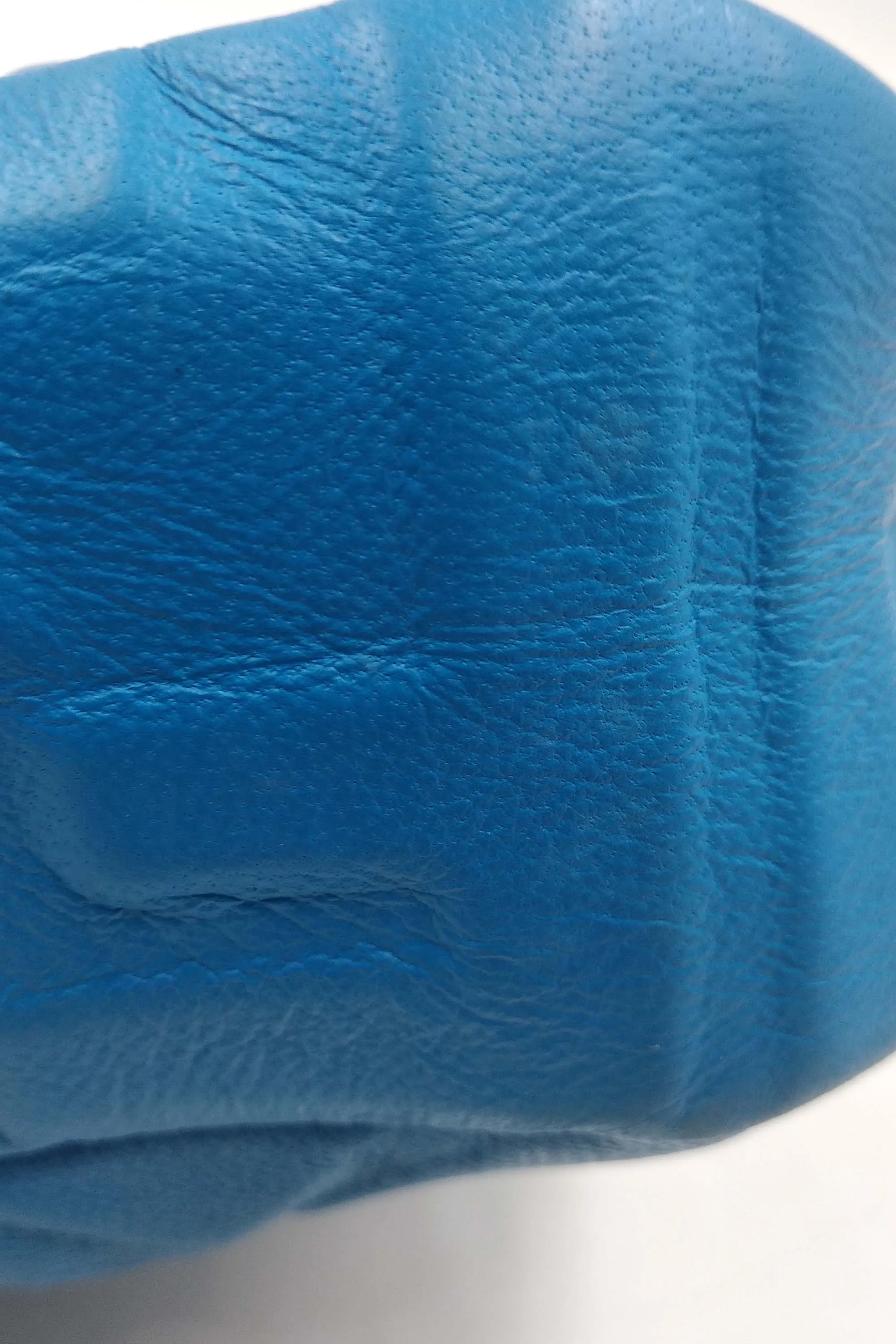 Nappa Embossed FF 1974 Baguette Royal Blue
