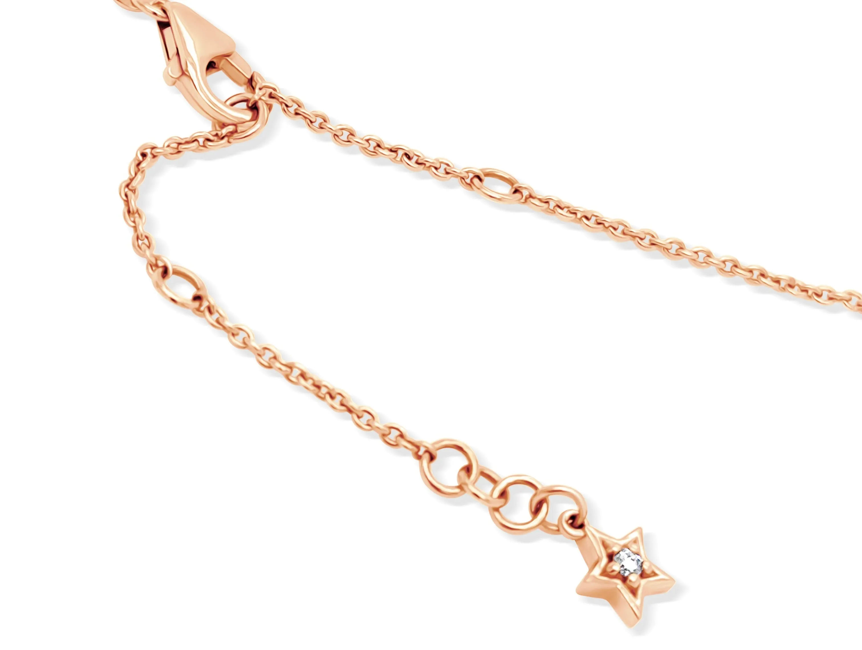 Necklace 18k Gold Multicolor Sapphires & DiamondsTennis