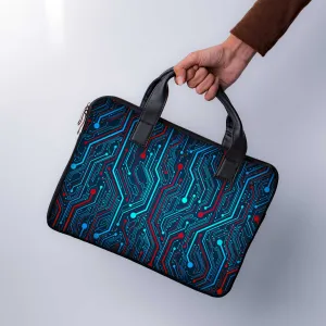 Neuro Art Laptop Sleeve With Handle