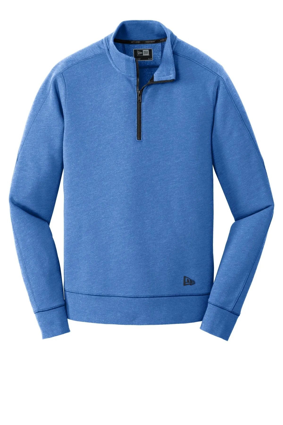 New Era  Tri-Blend Fleece 1/4-Zip Pullover. NEA512 Royal Heather