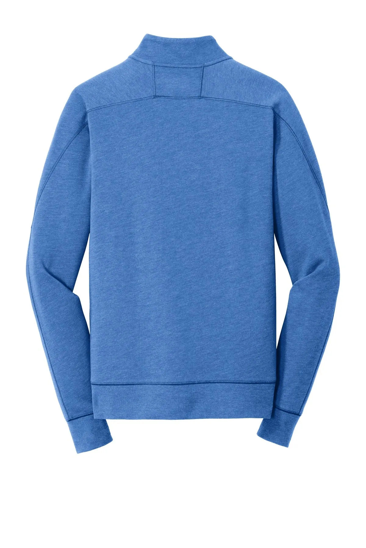 New Era  Tri-Blend Fleece 1/4-Zip Pullover. NEA512 Royal Heather