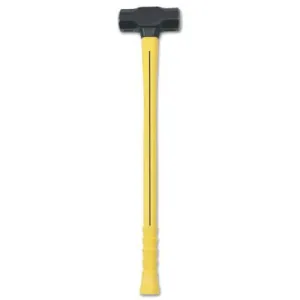 Nupla® Ergo-Power® Double-Face Steel-Head Sledge Hammer, 8 lb Head, 32 in Circular Stripe Handle, 27-708