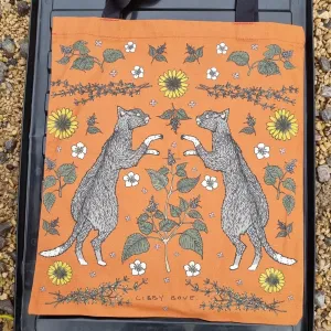 Orange Cats In Catnip Tote Bag