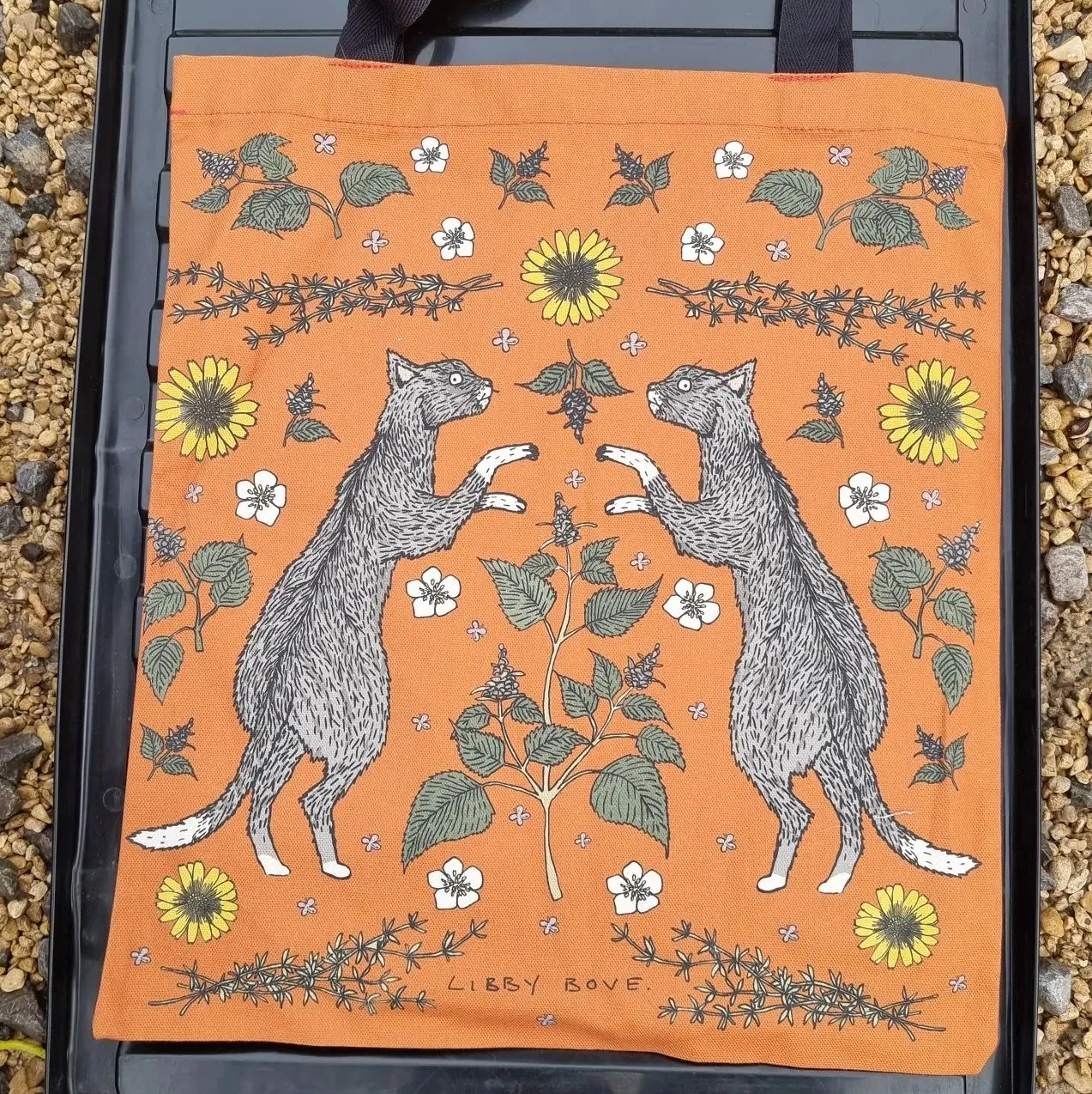 Orange Cats In Catnip Tote Bag