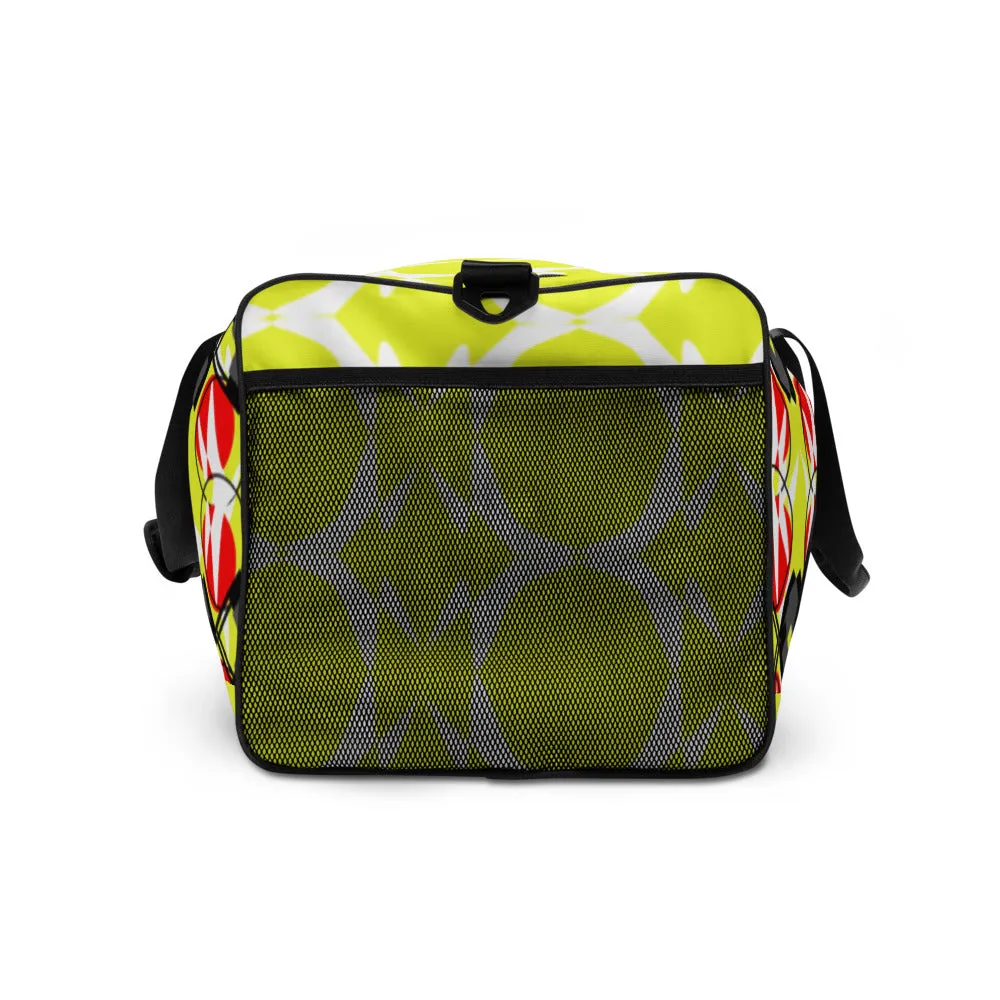 Origen Destination |On-Arrival Point of Origen Symbol-inspired Duffle bag (Yllw)